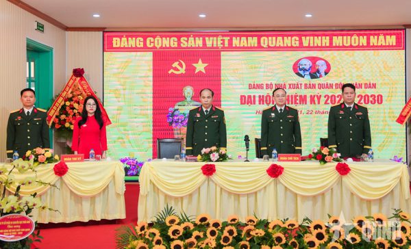 Đảng bộ Nhà xuất bản Quân đội nhân dân tổ chức Đại hội nhiệm kỳ 2025-2030