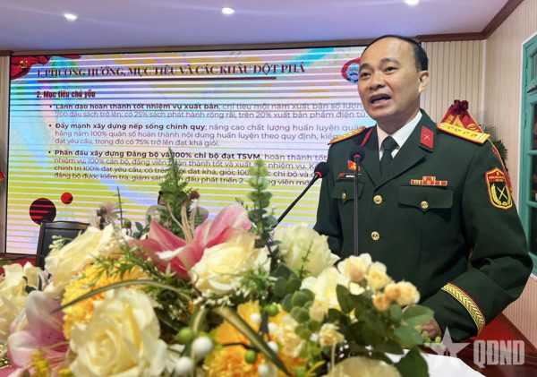 Đảng bộ Nhà xuất bản Quân đội nhân dân tổ chức Đại hội nhiệm kỳ 2025-2030
