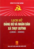 Lịch sử Đảng bộ và nhân dân xã Thụy Quỳnh (1928-2000)