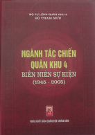 Ngành Tác chiến Quân khu 4 – Biên niên sự kiện (1945- 2005)