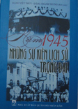 Năm 1945 –  những sự kiện lịch sử trọng đại