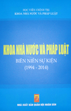 Khoa Nhà nước và Pháp luật – Biên niên sự kiện (1994-2014)