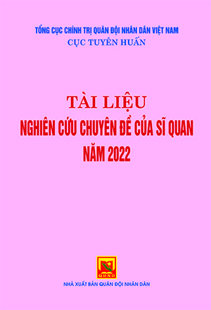 Tài liệu nghiên cứu chuyên đề của sĩ quan năm 2022