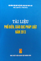 Tài liệu phổ biến, giáo dục pháp luật năm 2013
