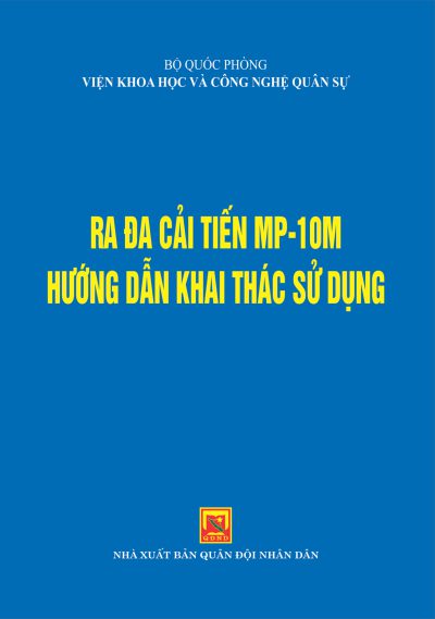 Ra đa cải tiến MP-10M hướng dẫn khai thác sử dụng