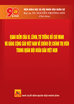 Quan điểm của V.I. Lênin, Tư tưởng Hồ Chí Minh và Đảng cộng sản Việt Nam về chính ủy, chính trị viên trong quân đội nhân dân Việt Nam