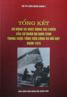 Tổng kết cơ động và hoạt động tác chiến của Sư đoàn bộ binh 320B trong cuộc tổng tiến công và nổi dậy xuân 1975