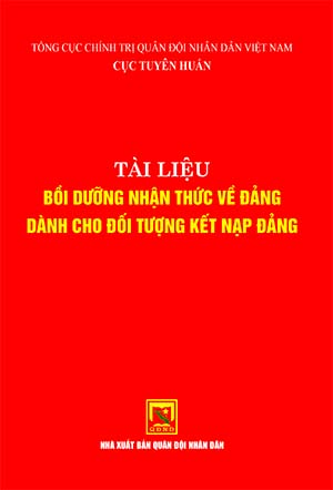 Tài liệu bồi dưỡng nhận thức về Đảng dành cho đối tượng kết nạp Đảng