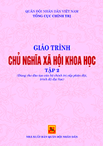 Giáo trình Chủ nghĩa xã hội khoa học – tập 2 (dùng cho đào tạo cán bộ chính trị cấp phân đội, trình độ đại học)