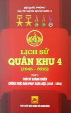 Lịch sử Quân khu 4 (1945-2015) – tập I – Thời kỳ xây dựng và bảo vệ Tổ quốc (1975-2015)