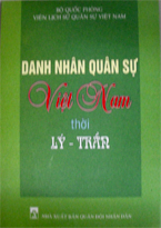 Danh nhân quân sự Việt Nam – Tập 2, thời Lý – Trần