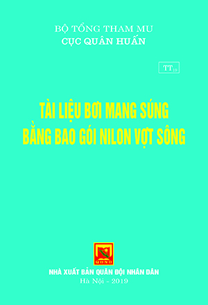 Tài liệu bơi mang súng bằng bao gói nilon vượt sông