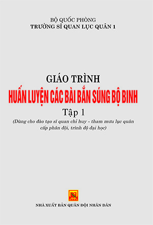 Giáo trình Huấn luyện các bài bắn súng bộ binh – Tập 1 (dùng cho đào tạo sĩ quan chỉ huy – tham mưu lục quân cấp phân đội, trình độ Đại học)