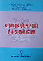 Xây dựng nhà nước pháp quyền xã hội chủ nghĩa Việt Nam