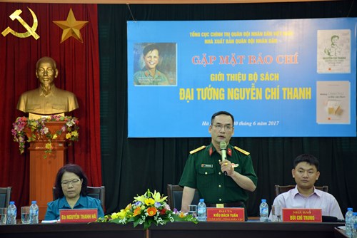 Ra mắt bộ sách “Đại tướng Nguyễn Chí Thanh”