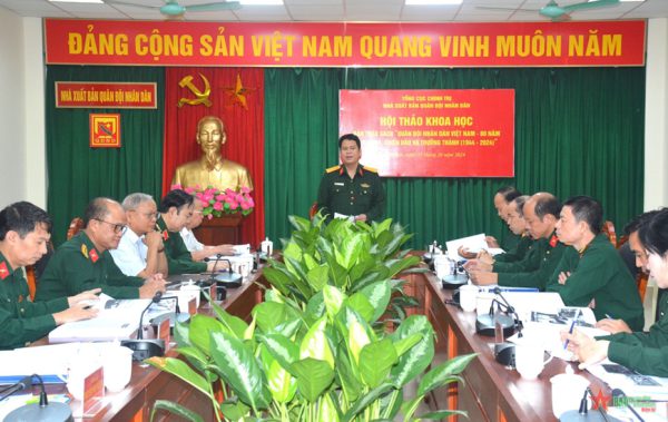 Hội thảo khoa học về sách ảnh kỷ niệm 80 năm Quân đội nhân dân Việt Nam