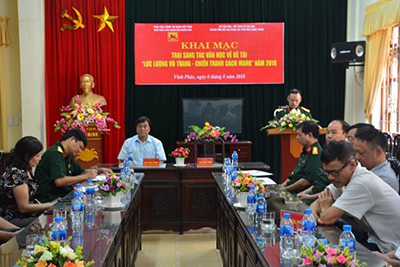 Khai mạc Trại sáng tác văn học đề tài “Lực lượng vũ trang - Chiến tranh cách mạng”