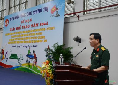 Bế mạc Giải thể thao Cơ quan Tổng cục Chính trị Quân đội nhân dân Việt  Nam năm 2024