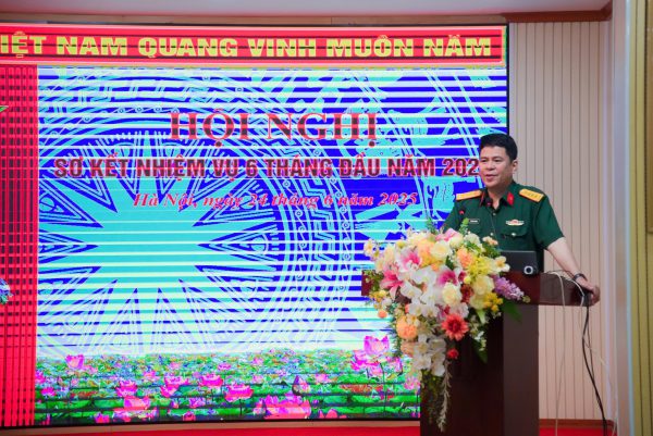 Nhà xuất bản Quân đội nhân dân tổ chức Hội nghị Sơ kết công tác 6 tháng đầu năm và triển khai nhiệm vụ trọng tâm 6 tháng cuối năm. Hội nghị đã đánh giá toàn diện những kết quả đạt được