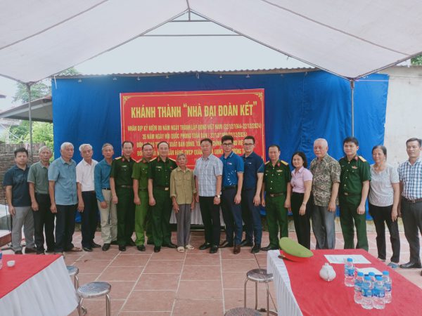 Khánh thành “Nhà Đại đoàn kết”