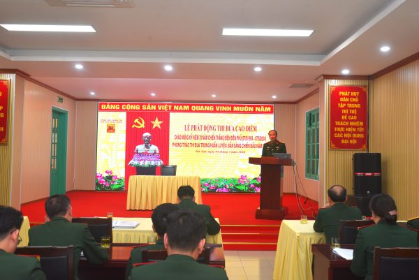 Nhà xuất bản Quân đội nhân dân phát động thi đua cao điểm chào mừng kỷ niệm 70 năm Chiến thắng Điện Biên Phủ (07/5/1954 – 07/5/2024)