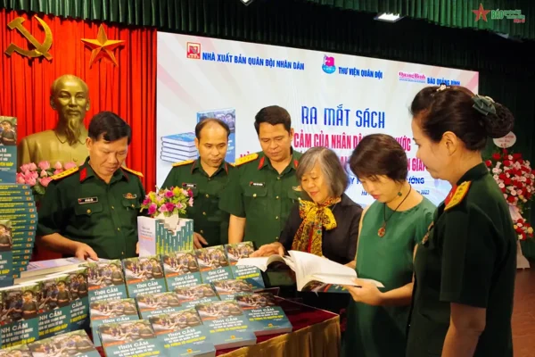 Hoạt động giao lưu, giới thiệu sách của Nhà xuất bản Quân đội nhân dân